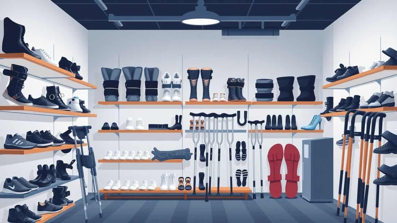 Een winkel in Amstelveen gespecialiseerd in orthopedische producten zoals braces en krukken. Een winkel in Amstelveen gespecialiseerd in orthopedische producten zoals braces en krukken.